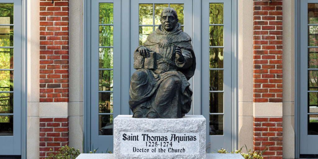 Saint Thomas Aquinas Statue
